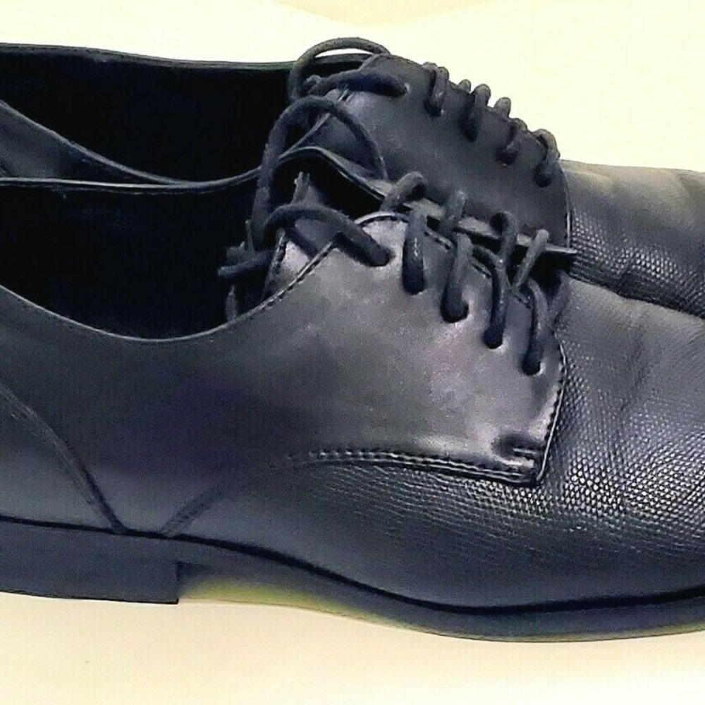 Steve Madden Men's Oxford Dress Shoes  Black Size 9